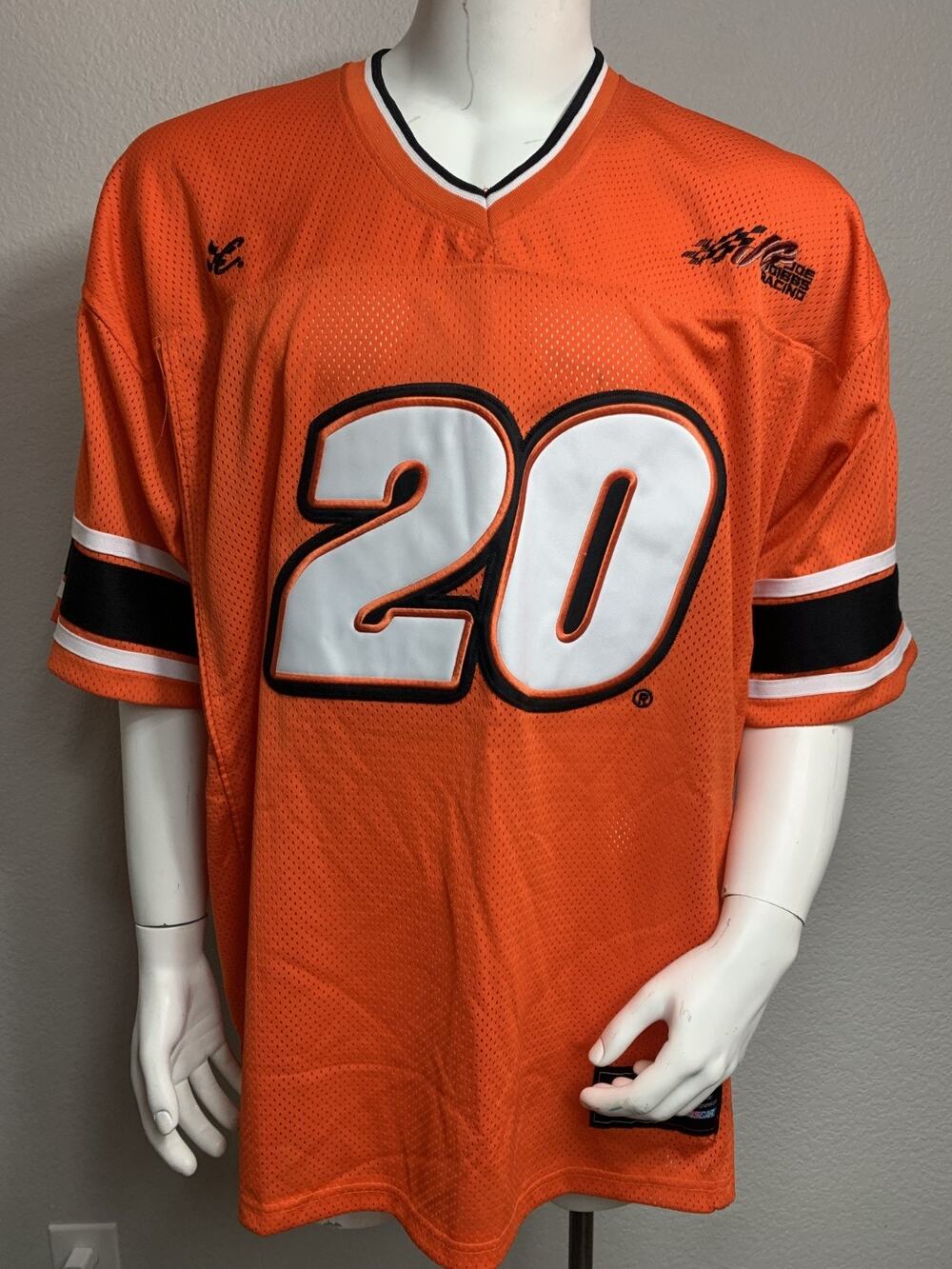 Official NASCAR #20 Tony Stewart Home Depot Chase Racing Orange Jersey XL